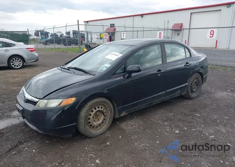 2007 Honda Civic Lx из США, поврежденный, VIN 1HGFA15507L143445